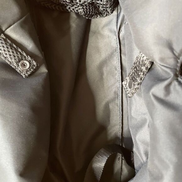 Lululemon Black Fold On 23L Tote W9AW4S Yoga Mat Strap Waterbottle Pocket - Picture 10 of 10